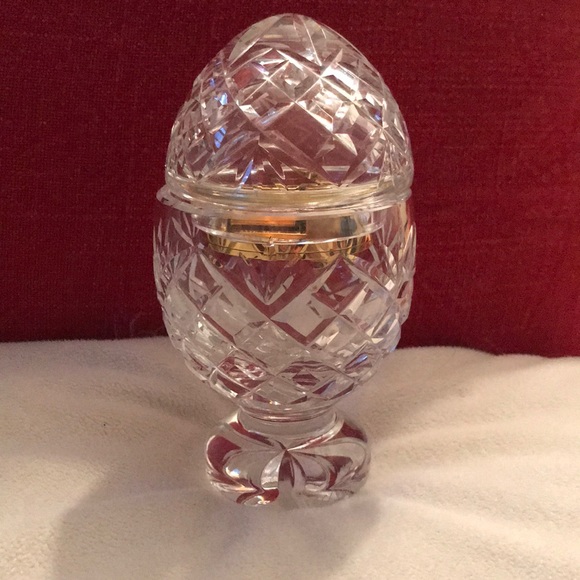 Rare Waterford Crystal Egg - Picture 1 of 7